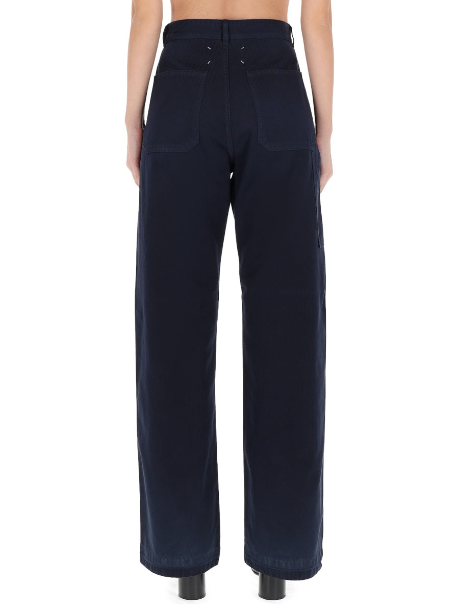 Maison Margiela Women Pants "Herringbone" MAISON MARGIELA