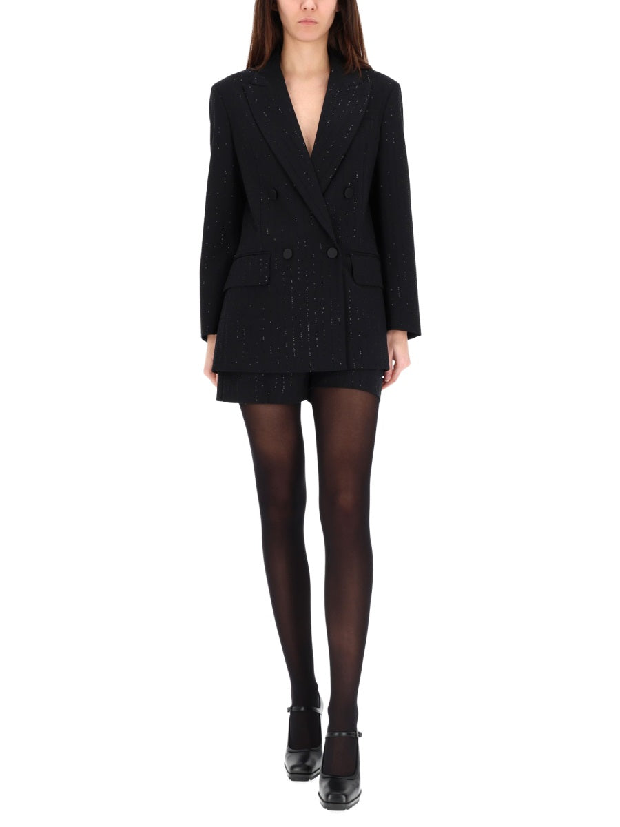 Max Mara Women Double-Breasted Jacket With Rhinestone Details MAX MARA