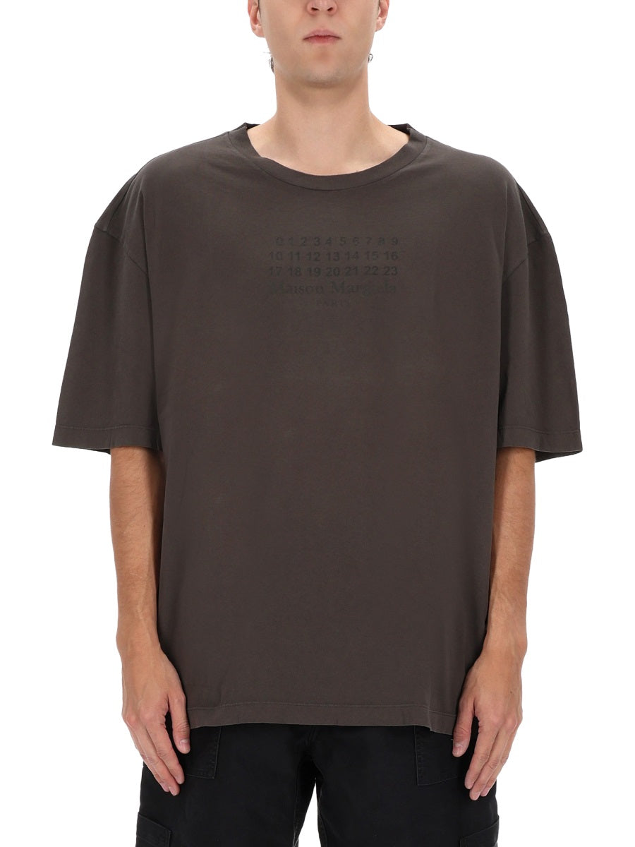 Maison Margiela Men T-Shirt With Logo MAISON MARGIELA