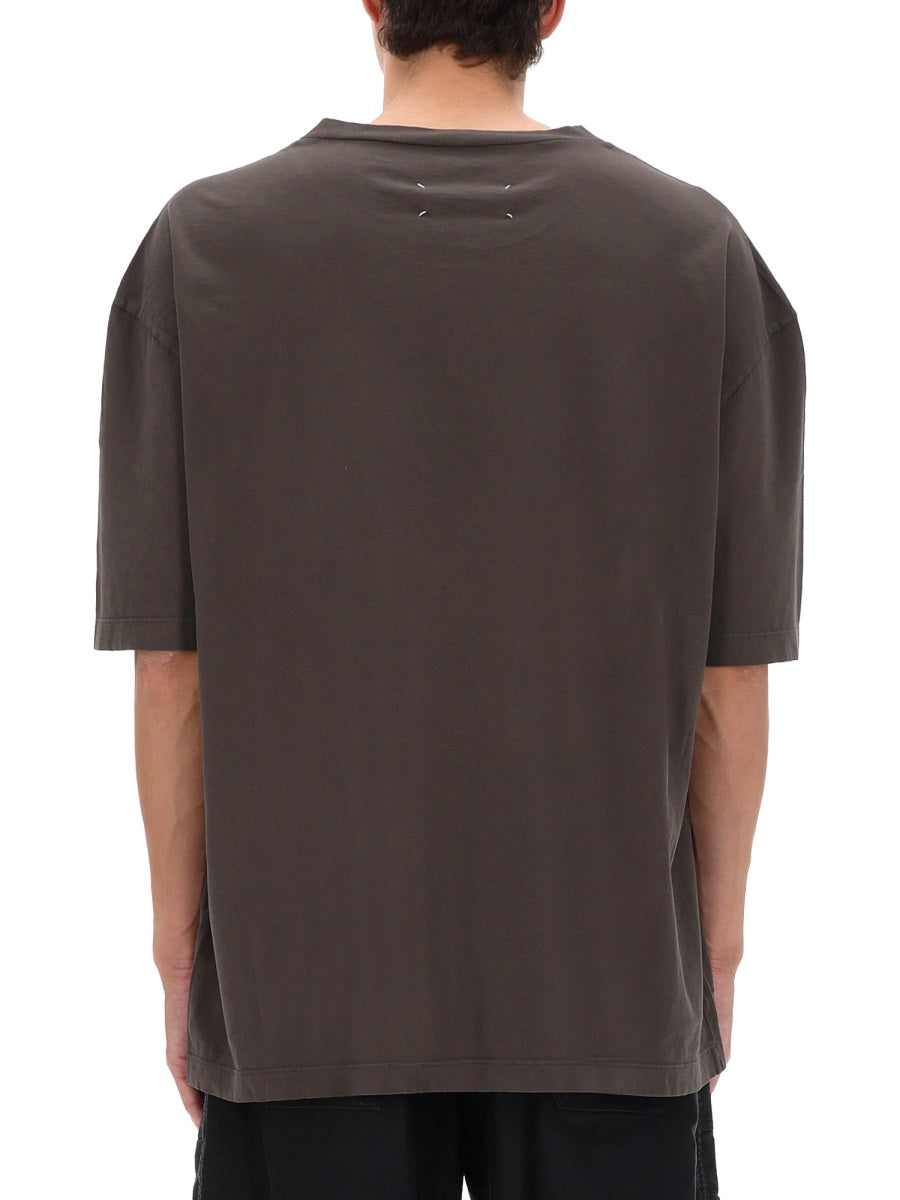 Maison Margiela Men T-Shirt With Logo MAISON MARGIELA