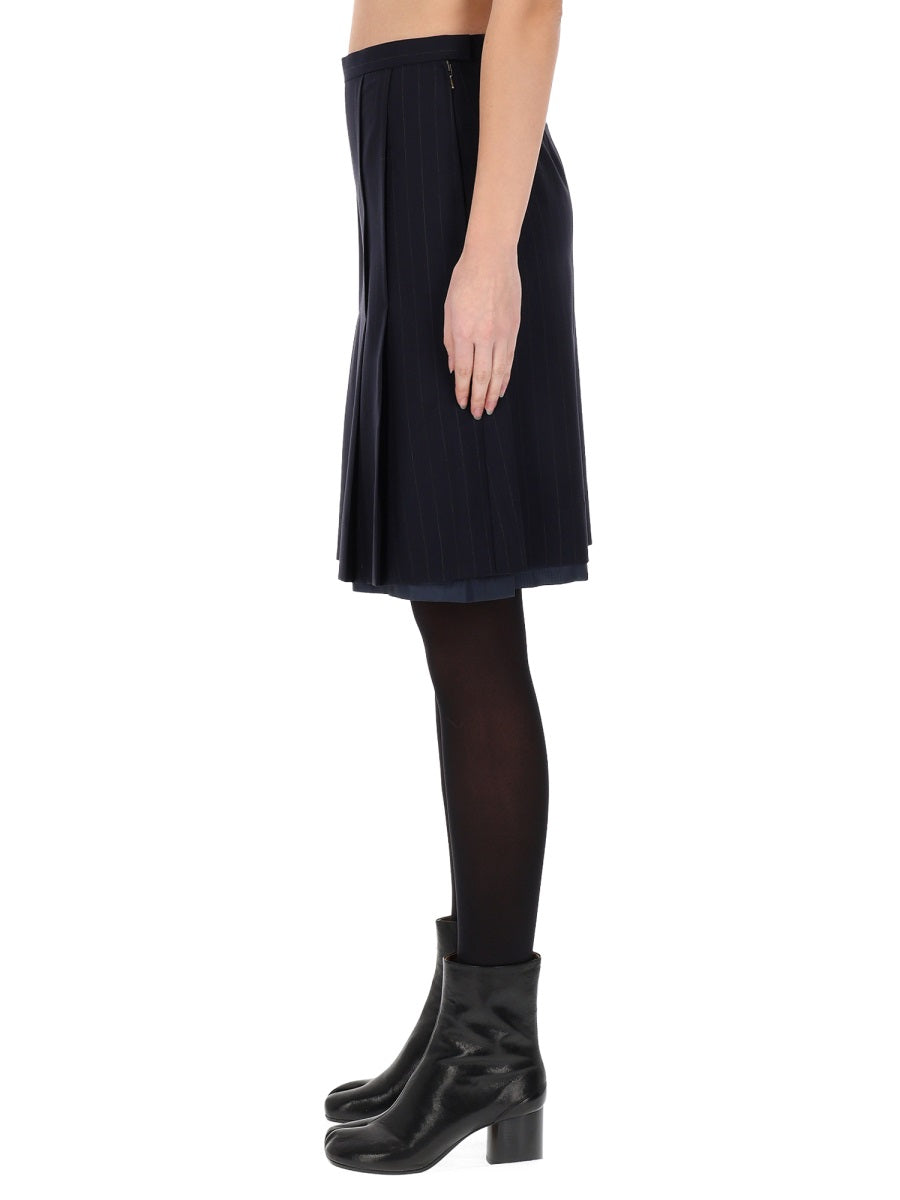 Maison Margiela Women Wool Midi Skirt MAISON MARGIELA