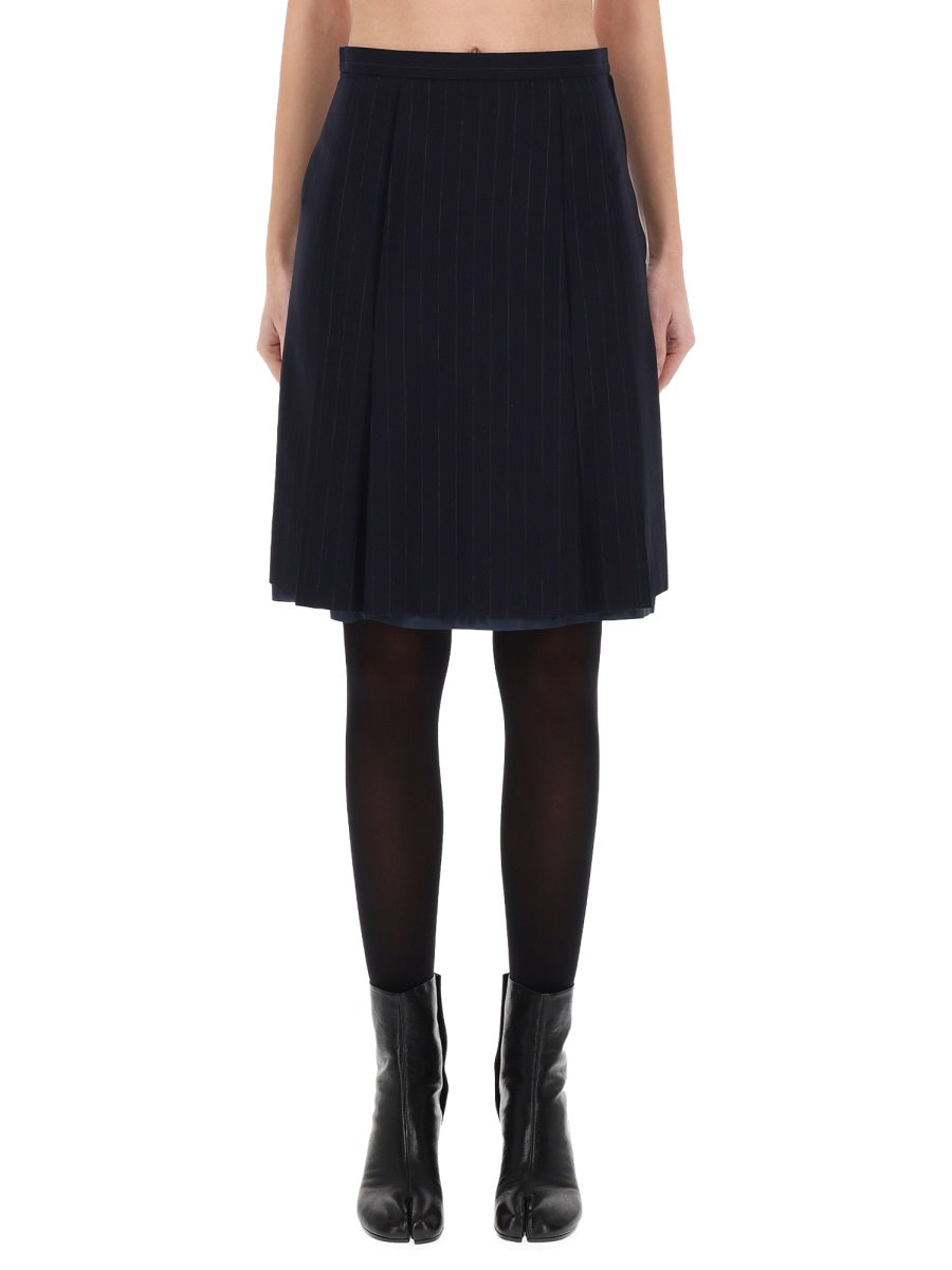Maison Margiela Women Wool Midi Skirt MAISON MARGIELA