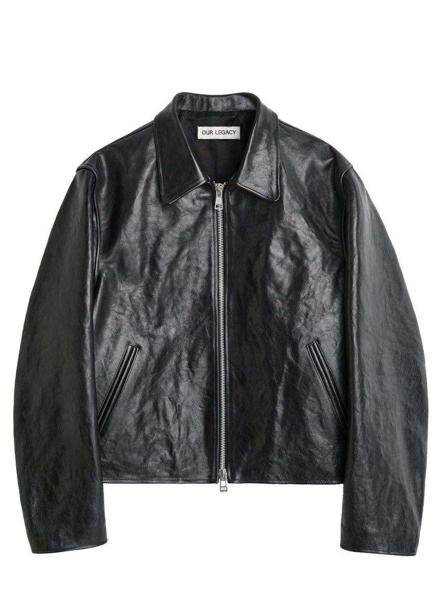 Our Legacy Men Giacca Mini In Pelle OUR LEGACY