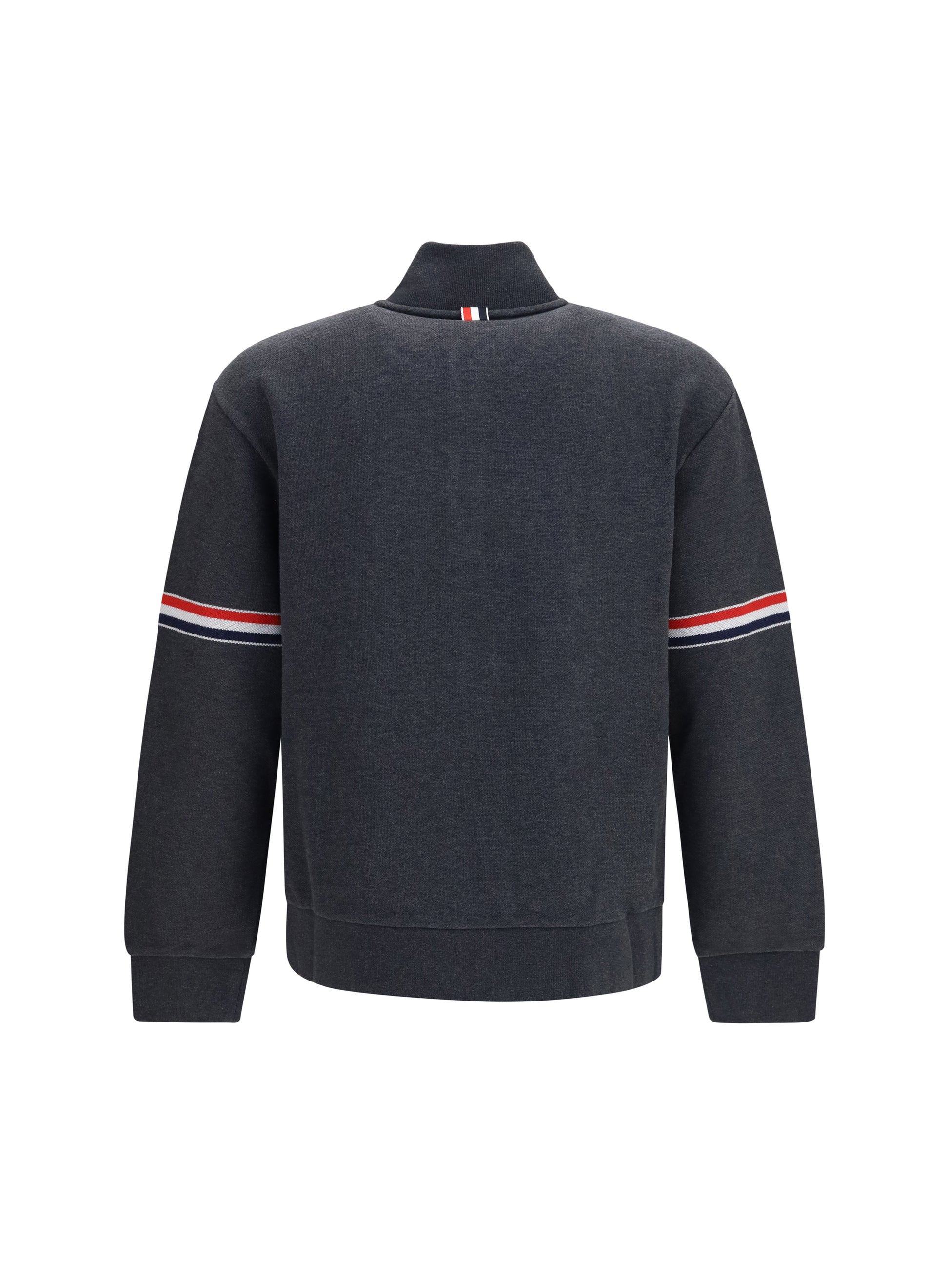 Thom Browne Men Loopback Cotton Piqué Sweater THOM BROWNE