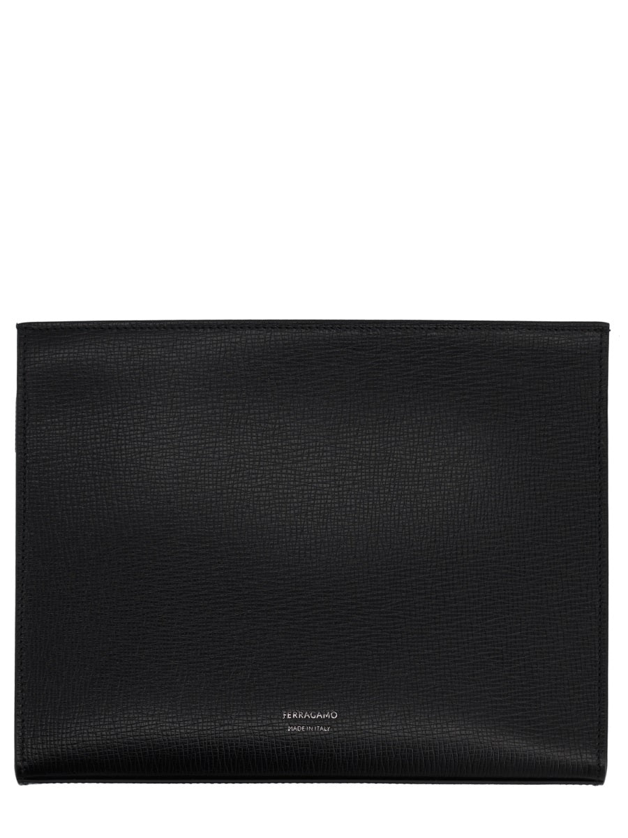 Ferragamo Men Pochette "Gancini" FERRAGAMO