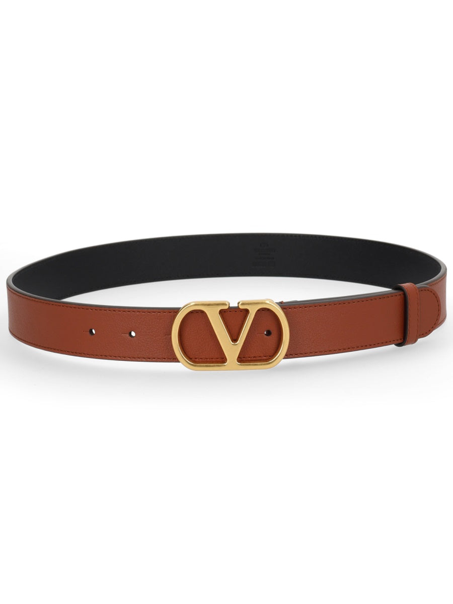 Valentino Garavani Women "V-Logo Signature" Belt VALENTINO GARAVANI