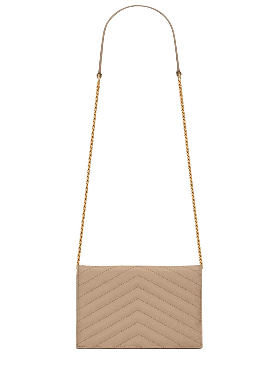 Saint Laurent Women Portafoglio Con Catena "Envelope Cassandre" SAINT LAURENT