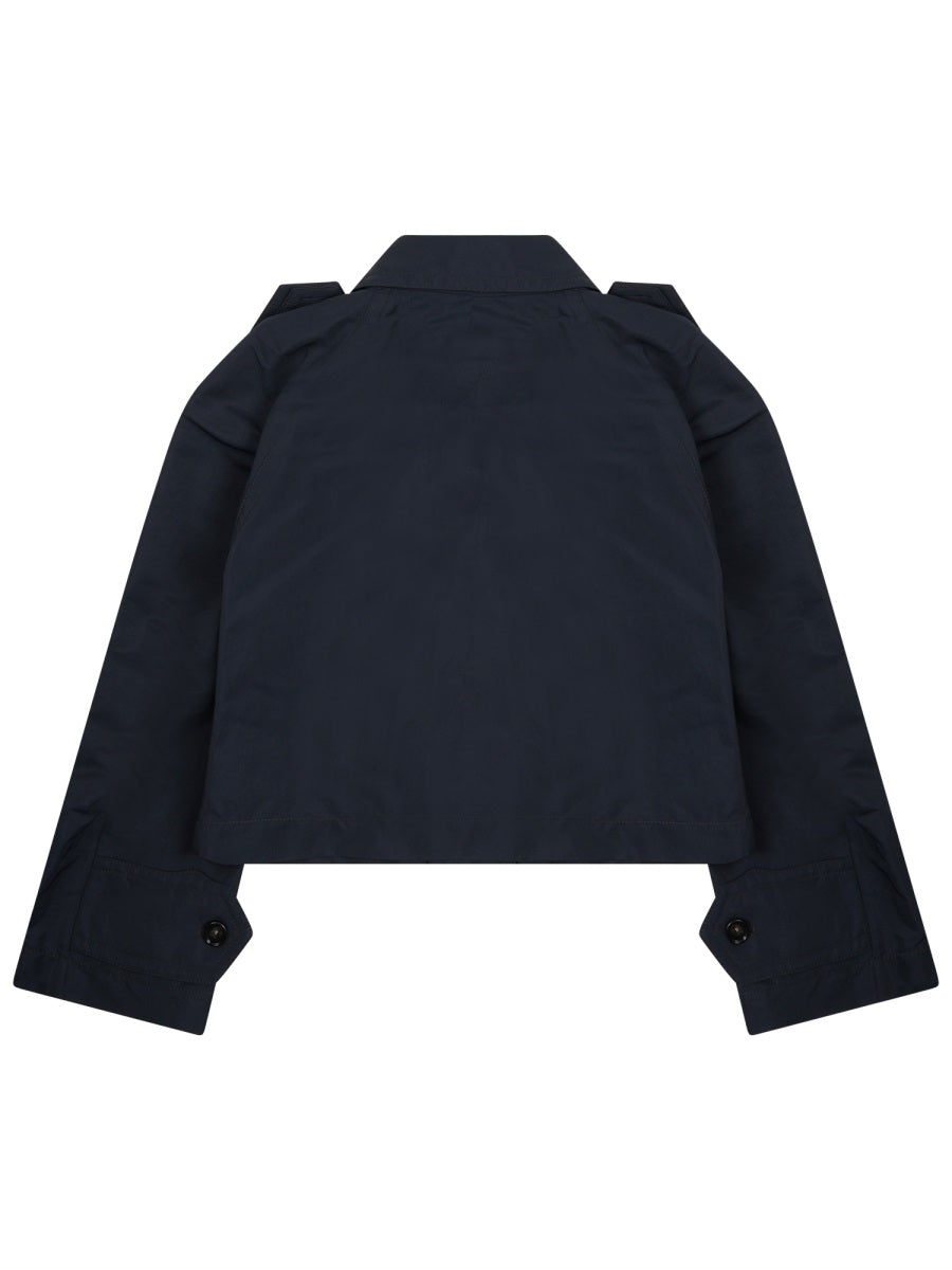 Bottega Veneta Women Cotton Trench Jacket BOTTEGA VENETA