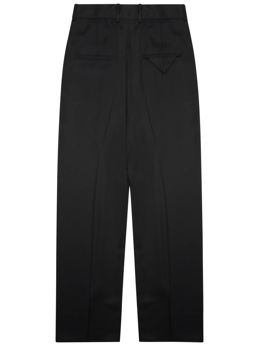 Bottega Veneta Women Silk Blend Tailored Pants BOTTEGA VENETA