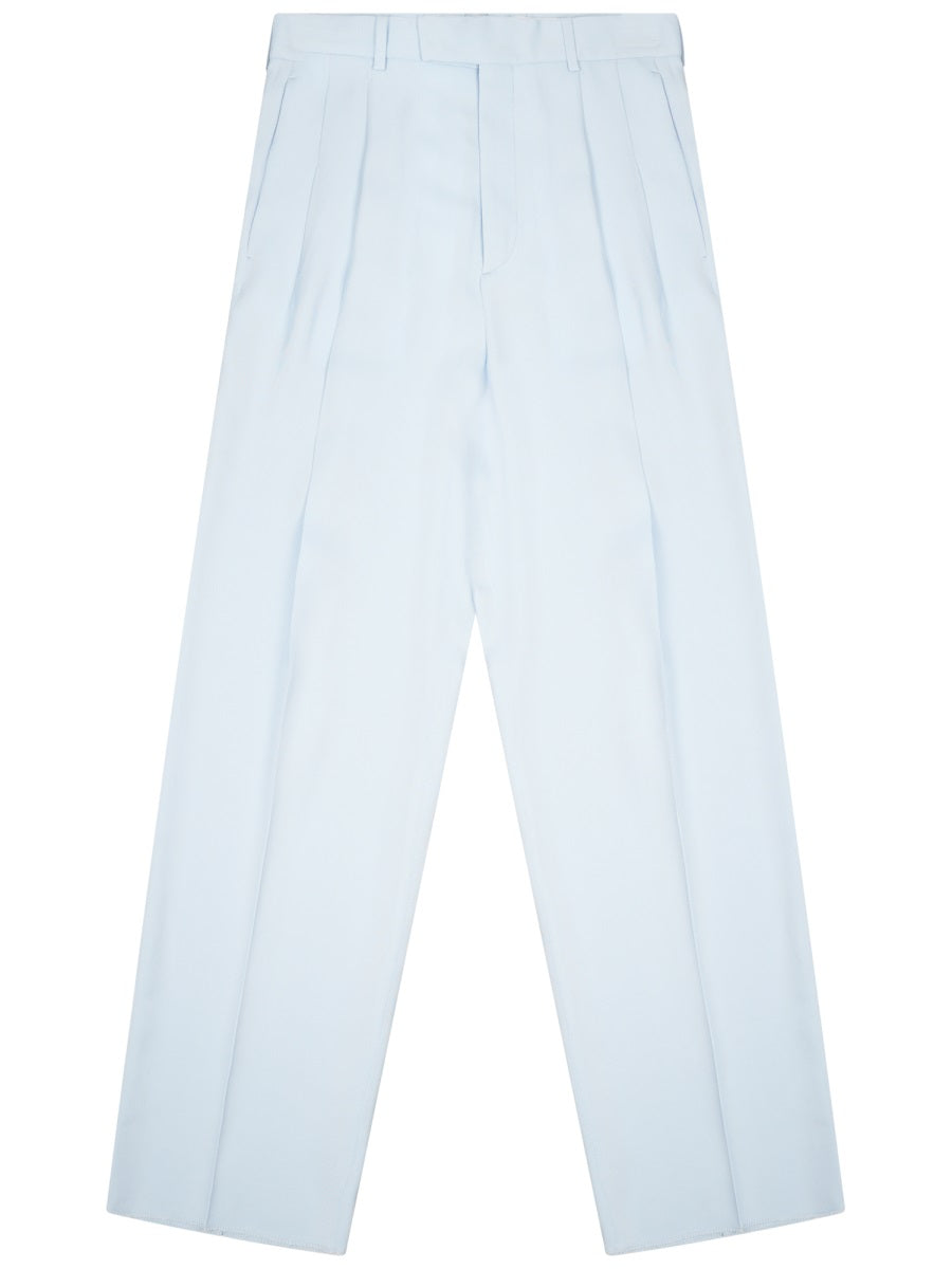 Bottega Veneta Women Silk Blend Tailored Pants BOTTEGA VENETA