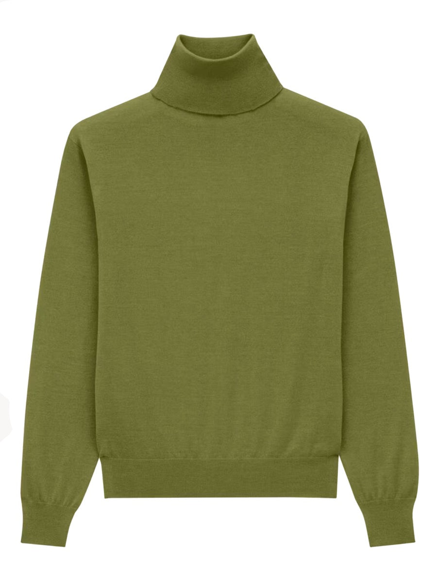 Saint Laurent Women Cashmere, Wool And Silk Turtleneck Pullover SAINT LAURENT