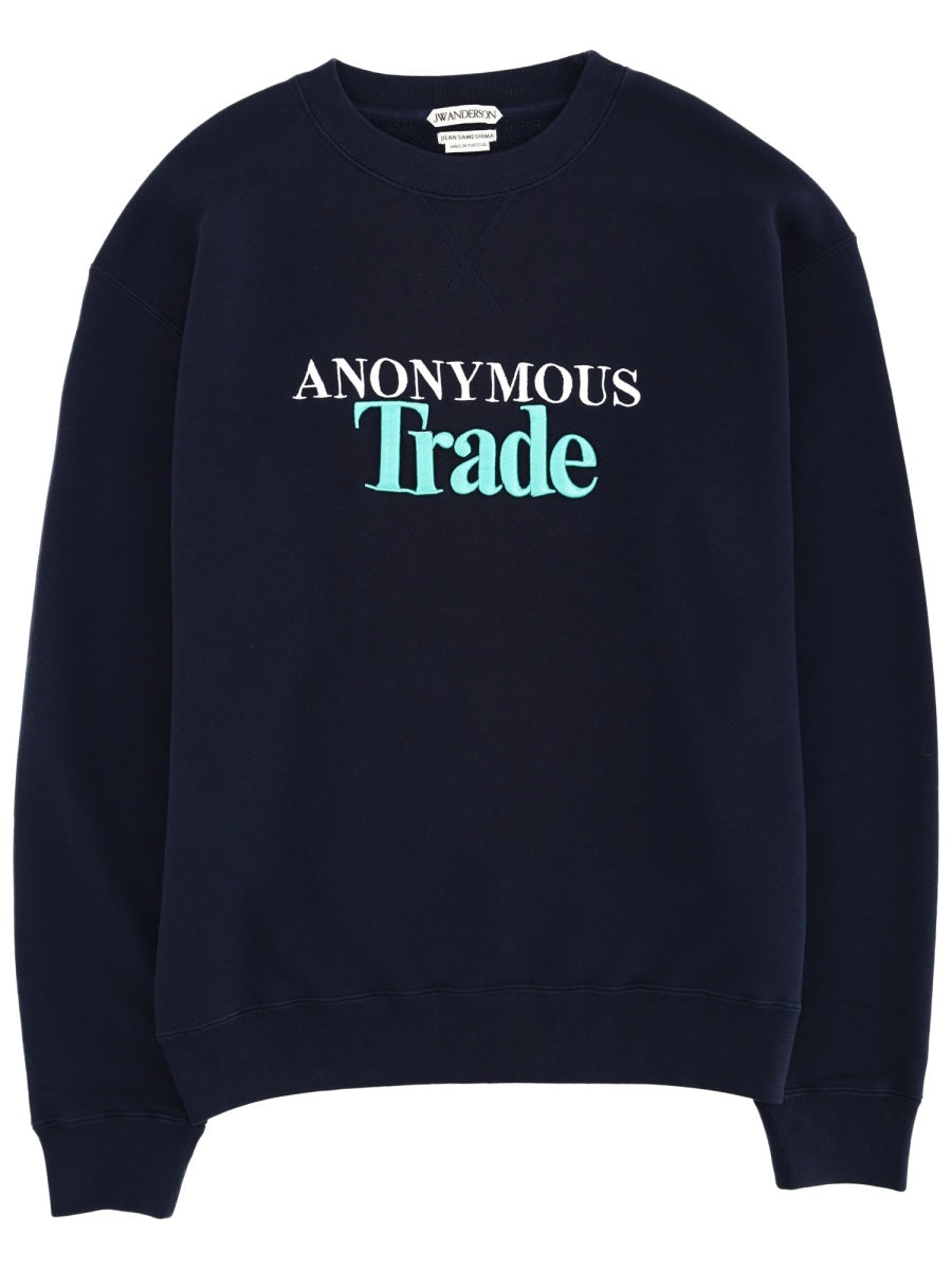 Jw Anderson Men "Anonymous Trade" Sweatshirt J.W. ANDERSON
