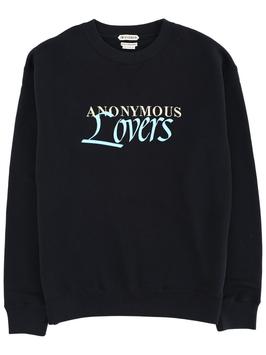Jw Anderson Men "Anonymous Lovers" Sweatshirt J.W. ANDERSON