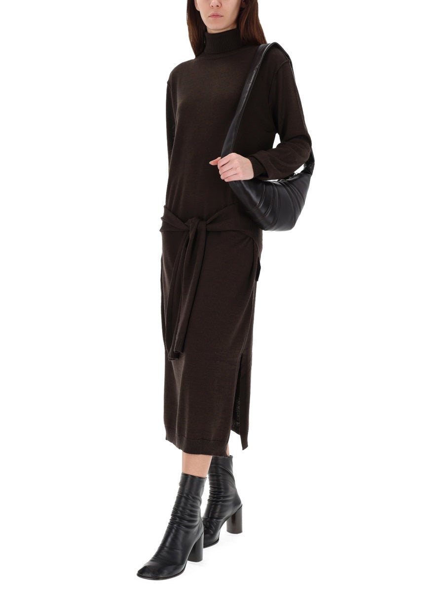 Lemaire Women "Trompe L'oeil" Midi Dress LEMAIRE