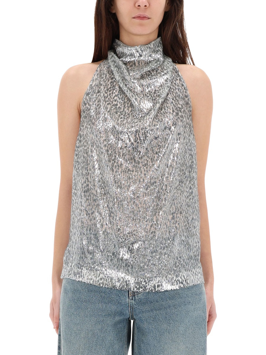 Stella Mccartney Women "Fil Coupe" Top STELLA MCCARTNEY