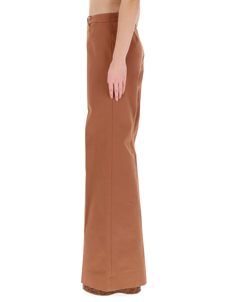 Chloé Women Flared Pants