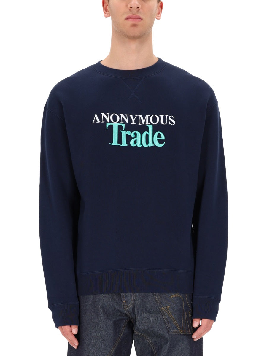 Jw Anderson Men "Anonymous Trade" Sweatshirt J.W. ANDERSON