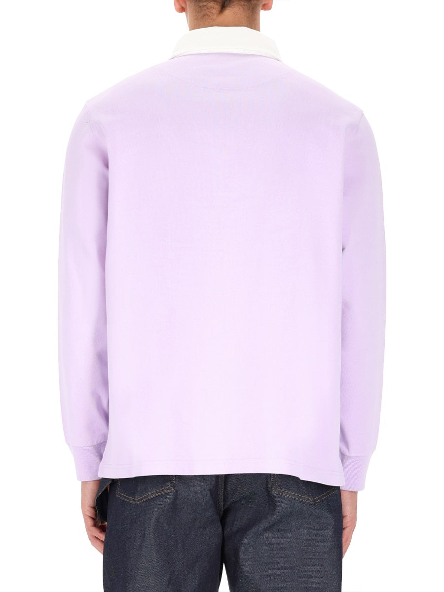 Jw Anderson Men "Super Super" Polo Shirt J.W. ANDERSON