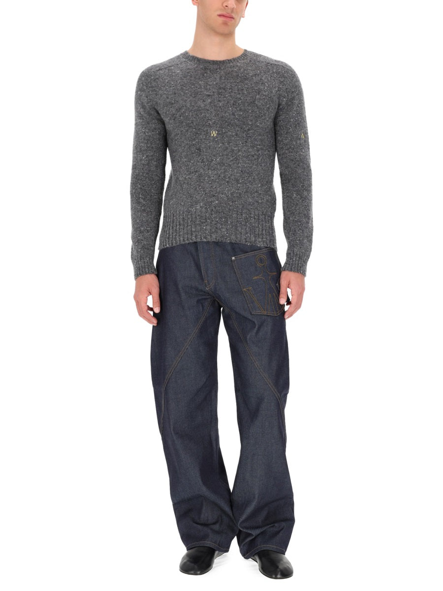 Jw Anderson Men Jersey With Embroidery J.W. ANDERSON