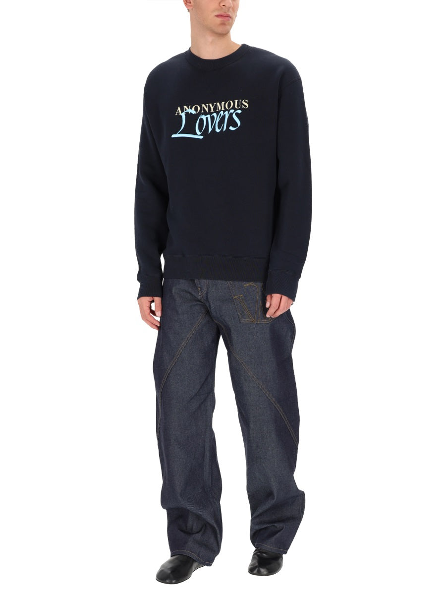 Jw Anderson Men "Anonymous Lovers" Sweatshirt J.W. ANDERSON