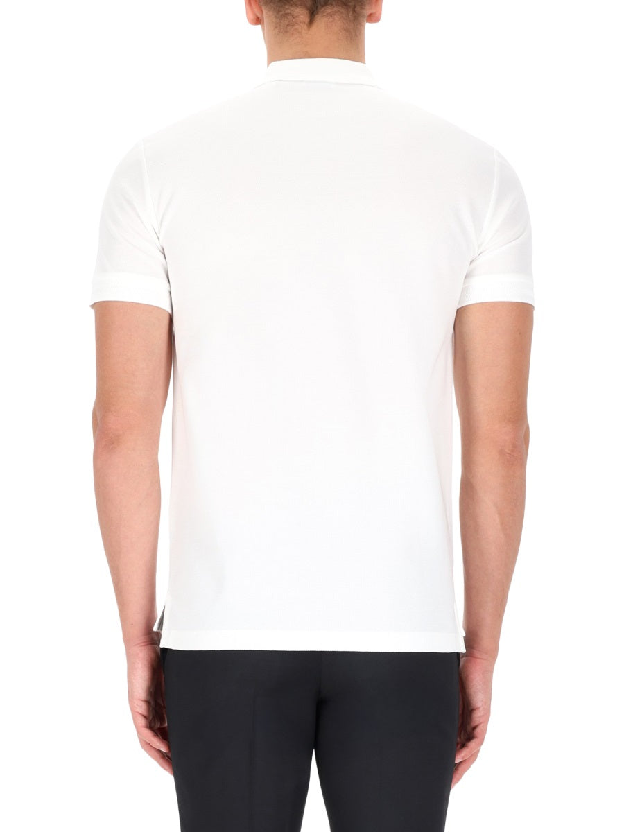 Burberry Men Polo With Logo BURBERRY