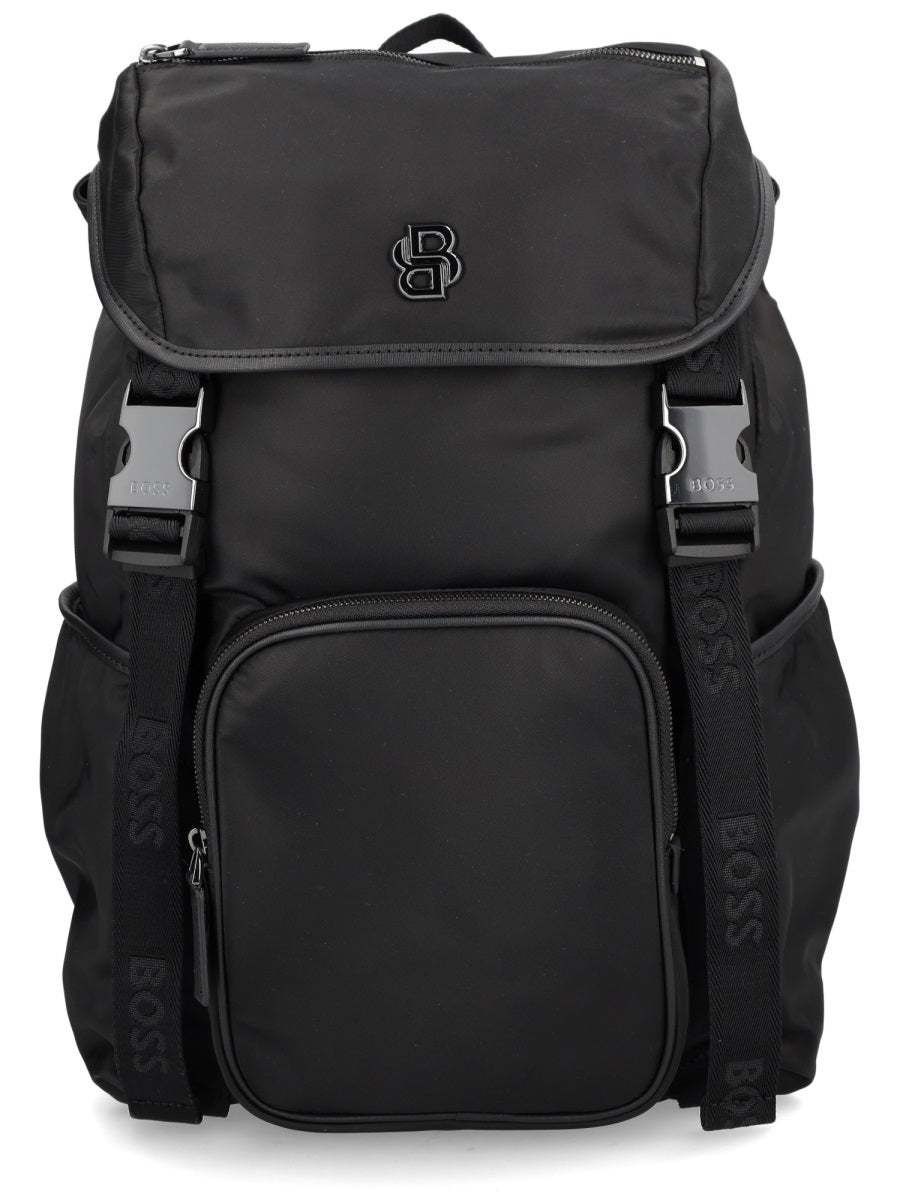 Boss Men Zaino Con Logo Monogramma BOSS