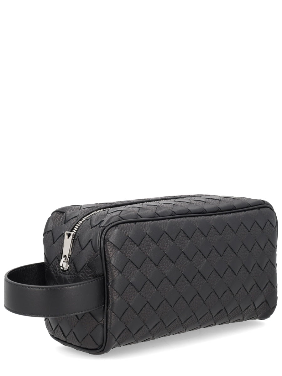 Bottega Veneta Men Clutch Bag With Woven Pattern BOTTEGA VENETA
