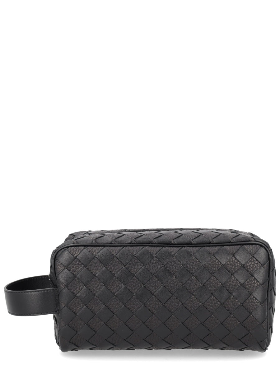 Bottega Veneta Men Clutch Bag With Woven Pattern BOTTEGA VENETA