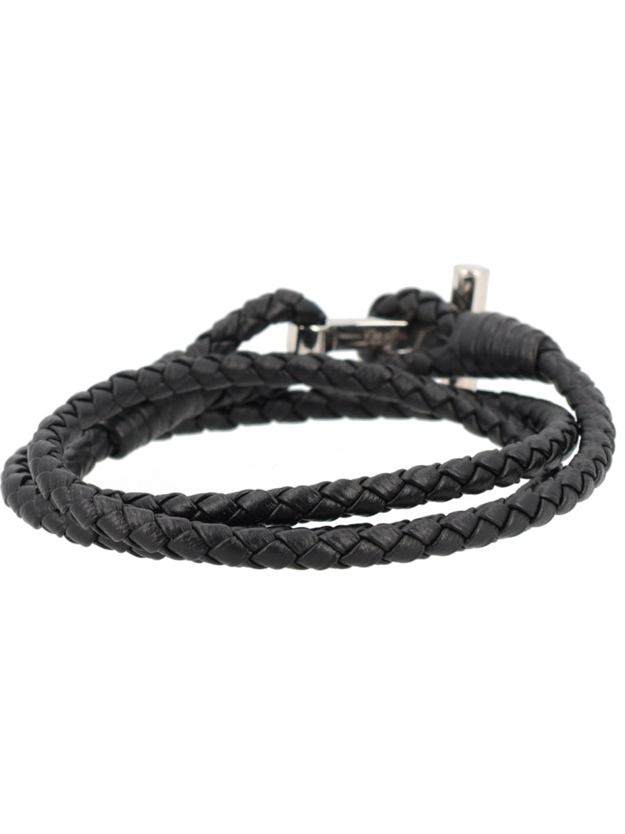 Tom Ford Men Bracciale In Pelle Intrecciata TOM FORD