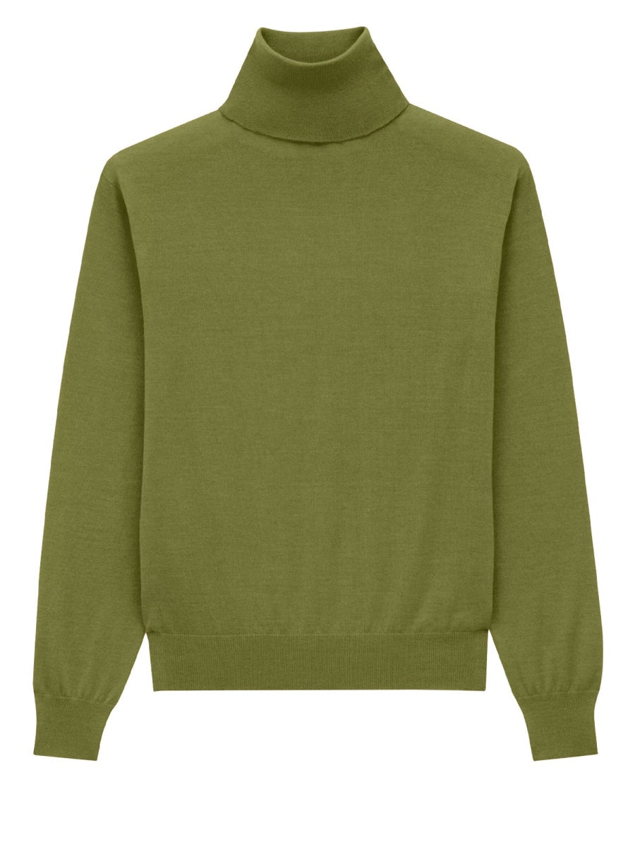 Saint Laurent Men Cashmere, Wool And Silk Turtleneck SAINT LAURENT