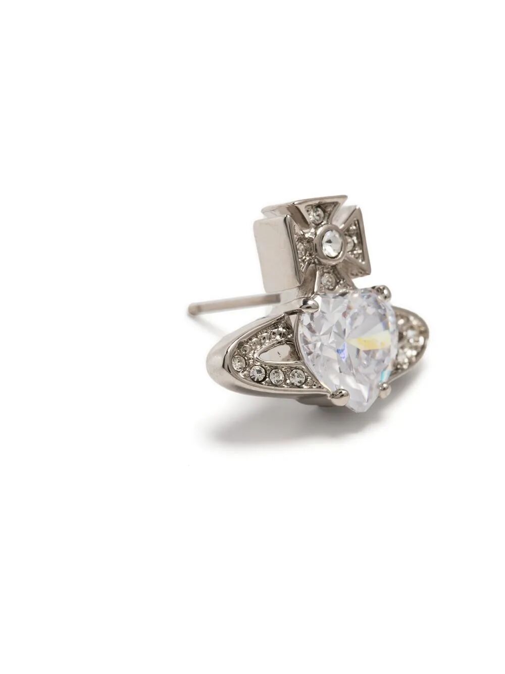 Vivienne Westwood Women Ariella Heart-Shaped Stone Earrings VIVIENNE WESTWOOD