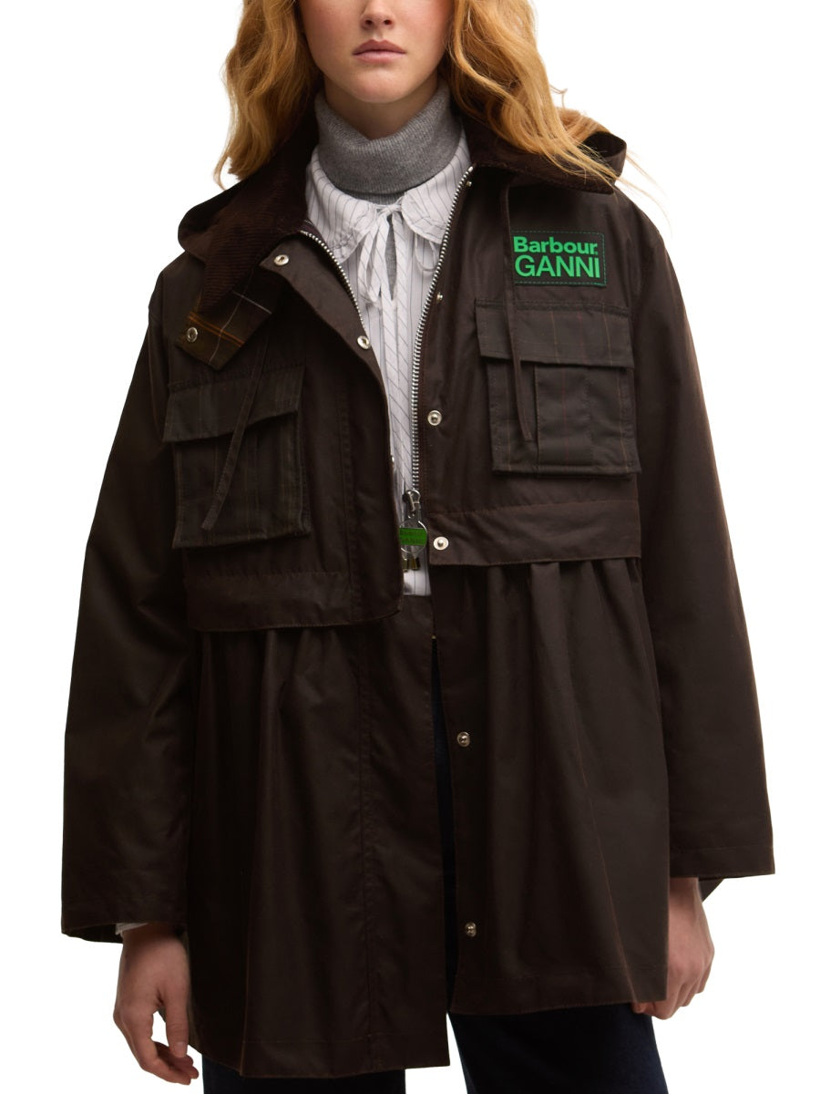 Barbour X Ganni Women "Barbour X Gannni" Coat BARBOUR X GANNI