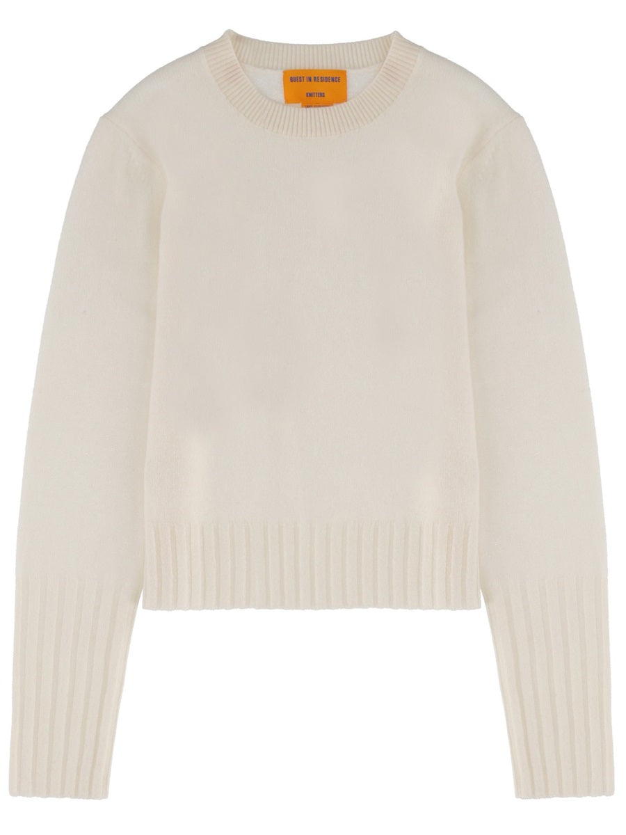 Guest In Residence Women Maglia "Shrunken Crew" GUEST IN RESIDENCE