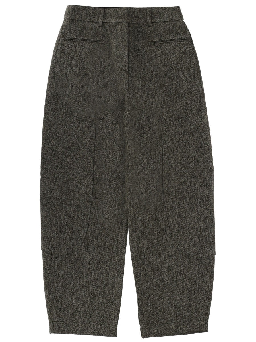 Ganni Women Pants "Mouline" GANNI