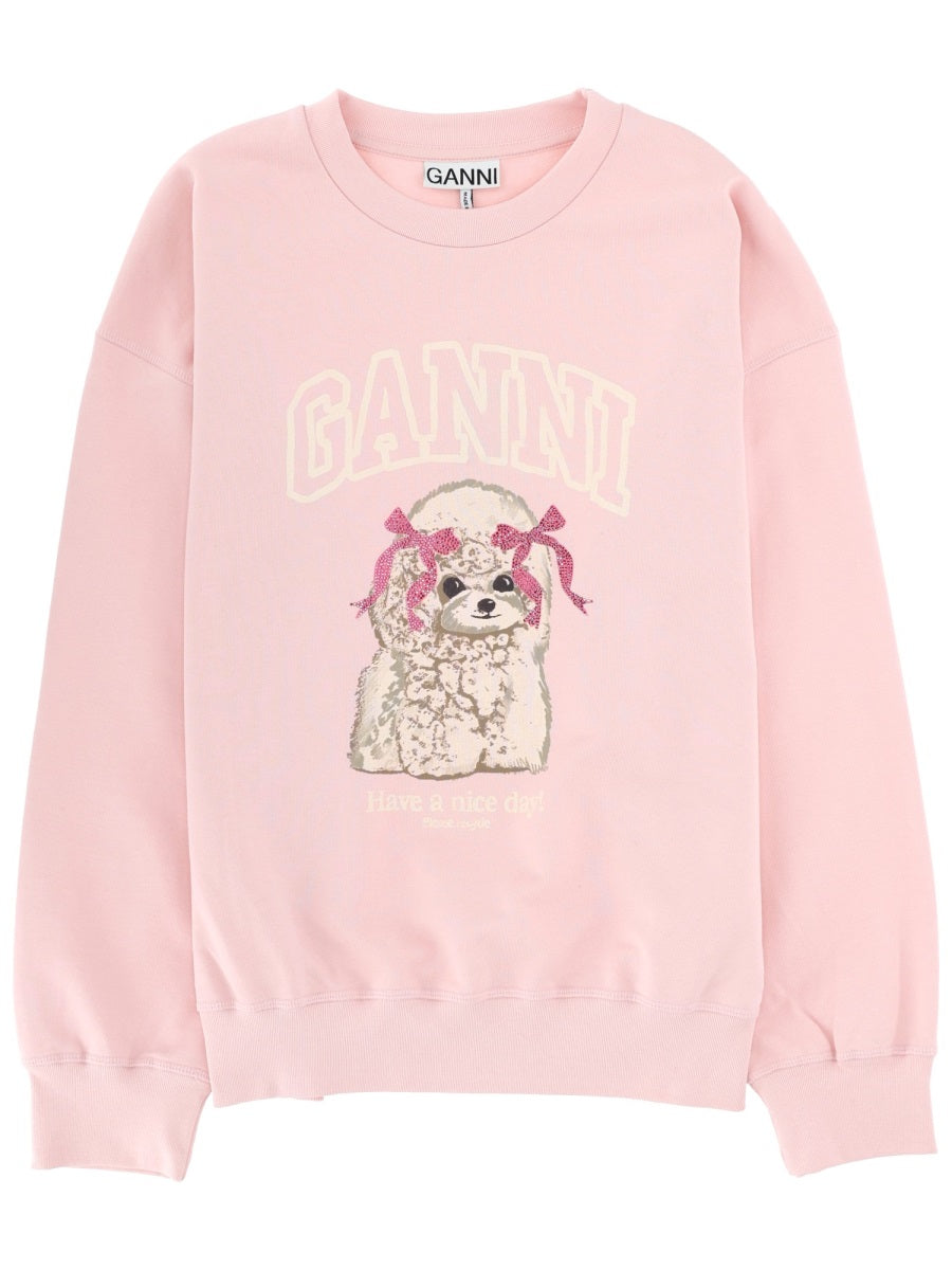Ganni Women "Poodle" Sweatshirt GANNI