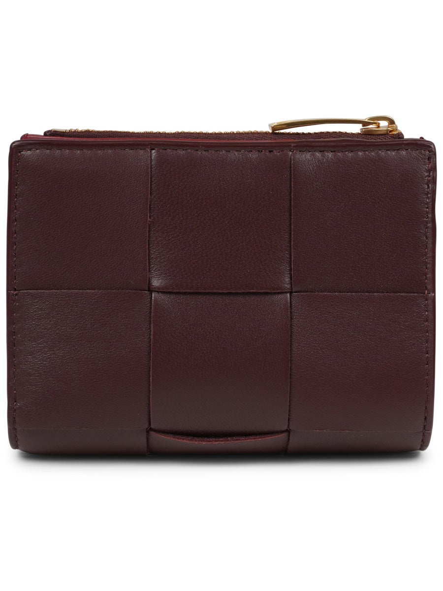 Bottega Veneta Women Bi-Fold Wallet With Zipper Small BOTTEGA VENETA