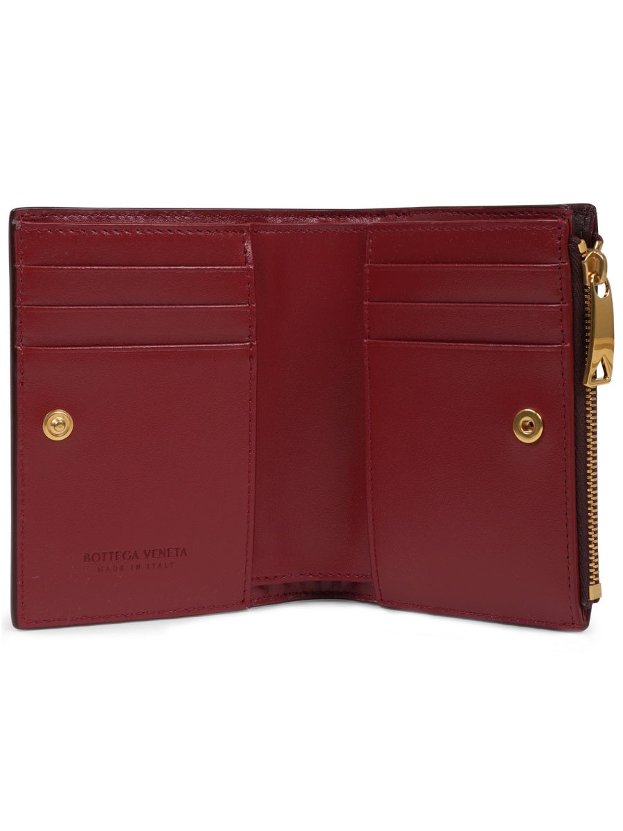 Bottega Veneta Women Bi-Fold Wallet With Zipper Small BOTTEGA VENETA