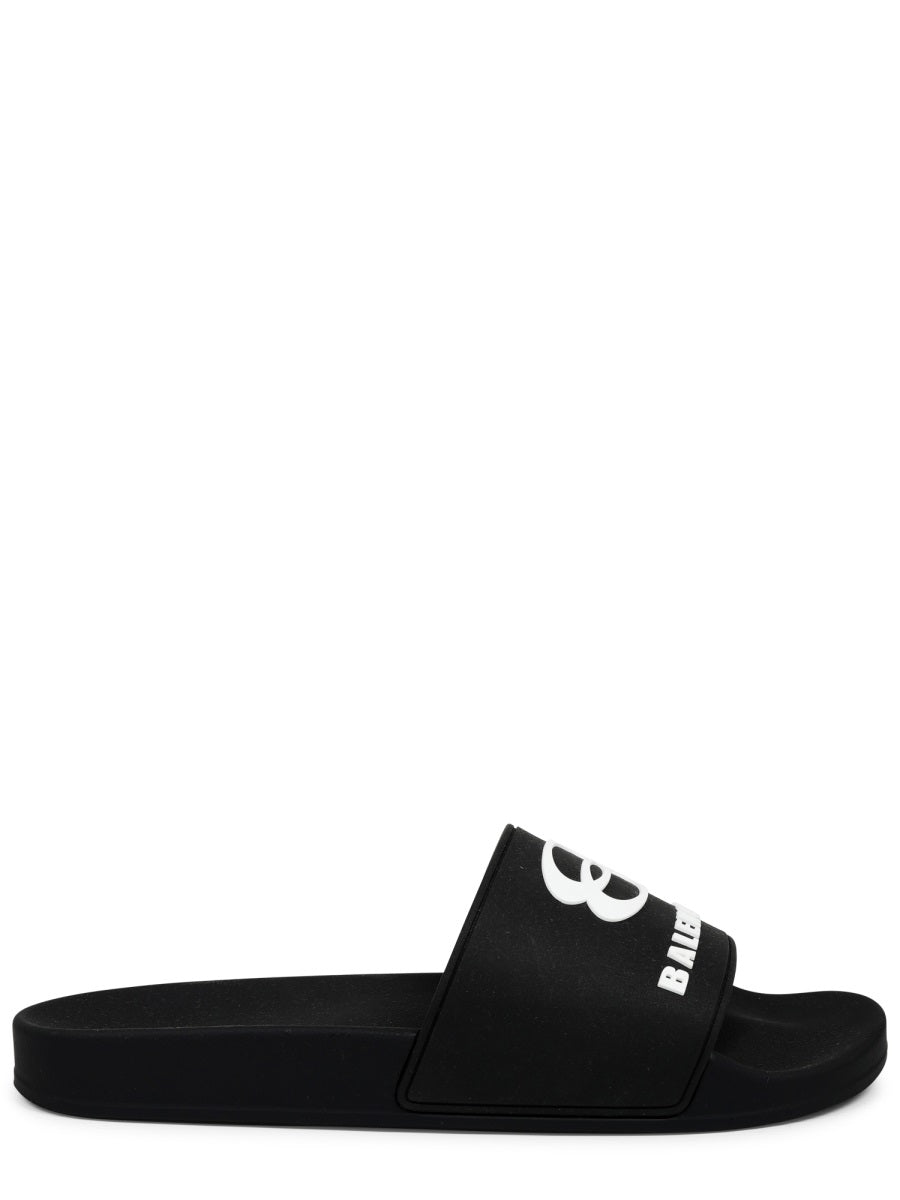 Balenciaga Men Slip-On Sandal With Logo BALENCIAGA