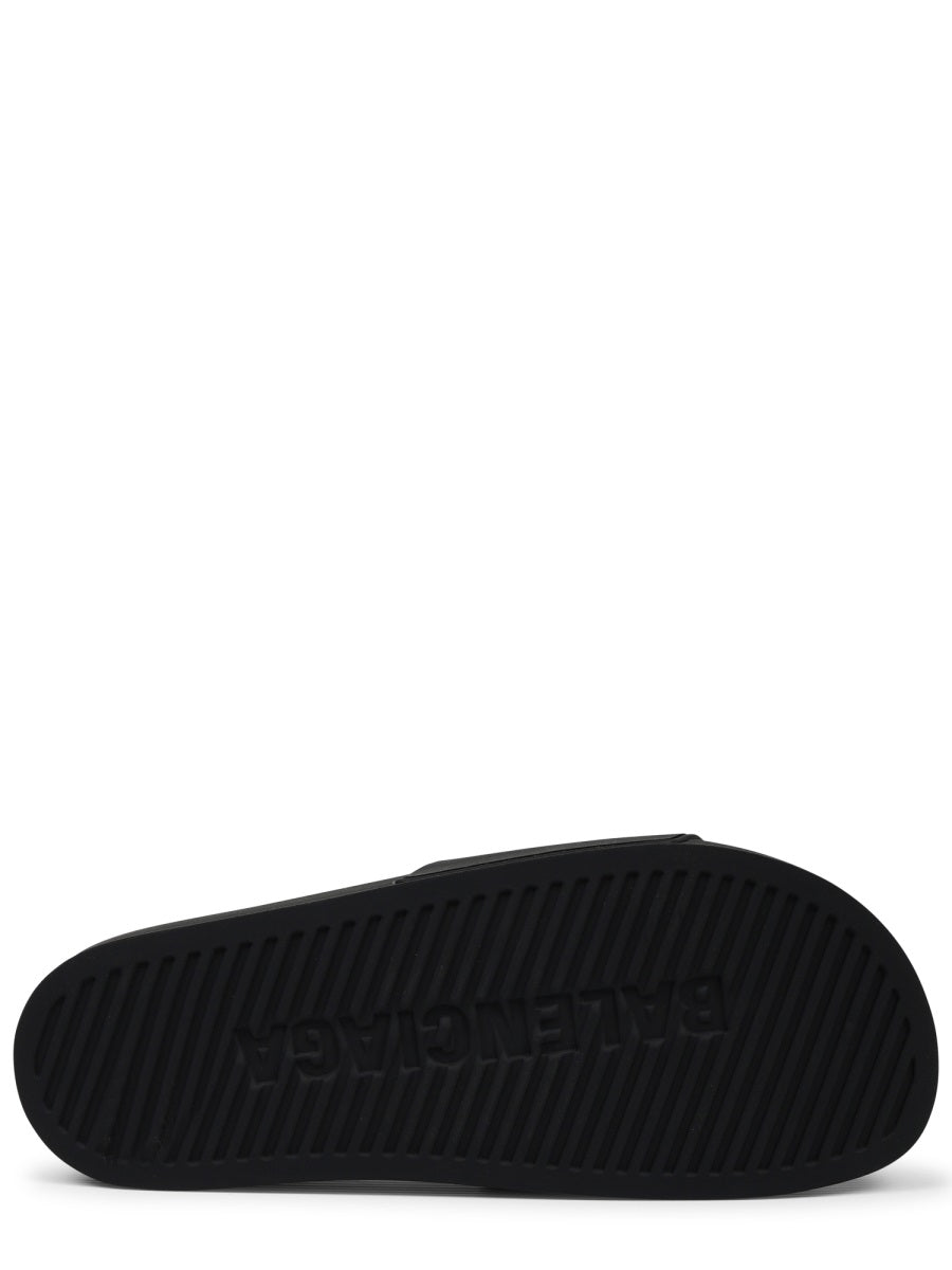 Balenciaga Men Slip-On Sandal With Logo BALENCIAGA