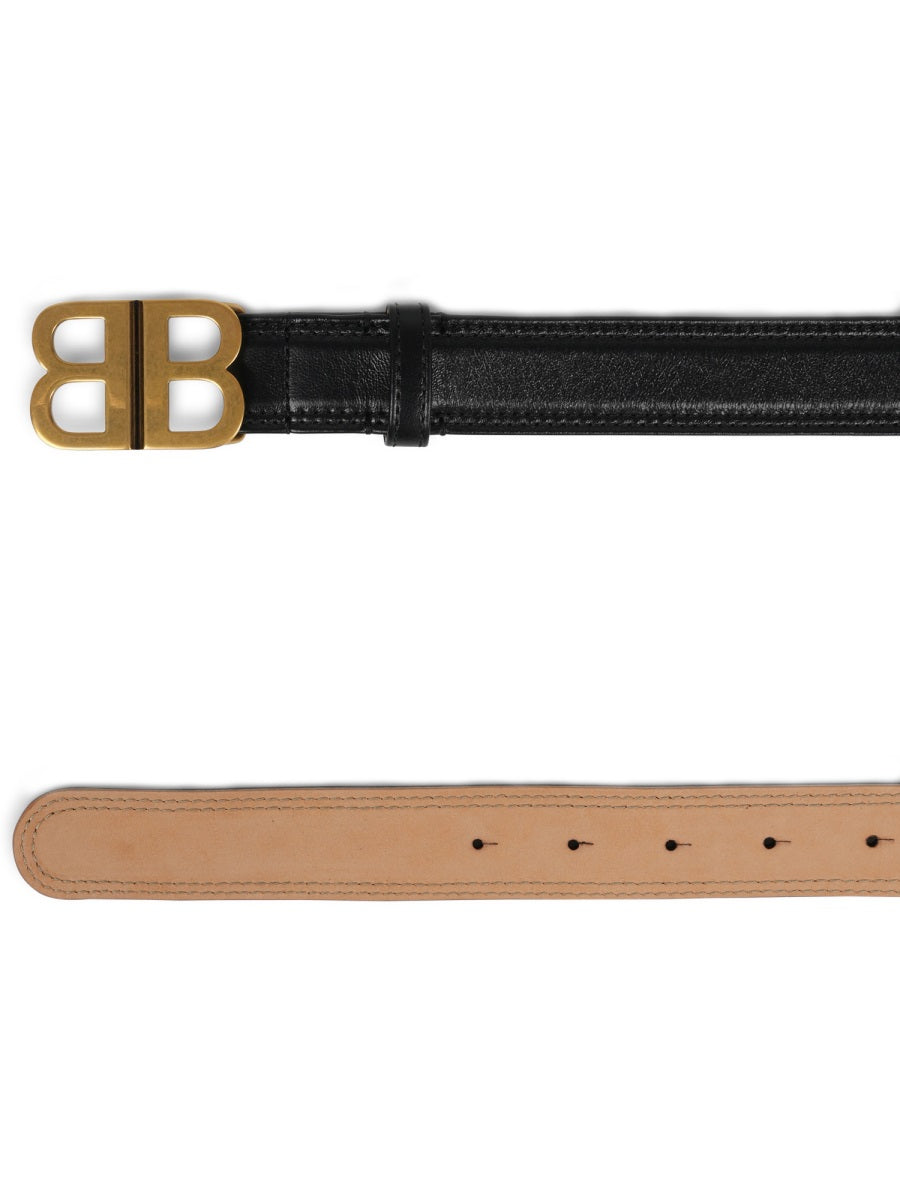 Balenciaga Women Belt With Logo Buckle BALENCIAGA