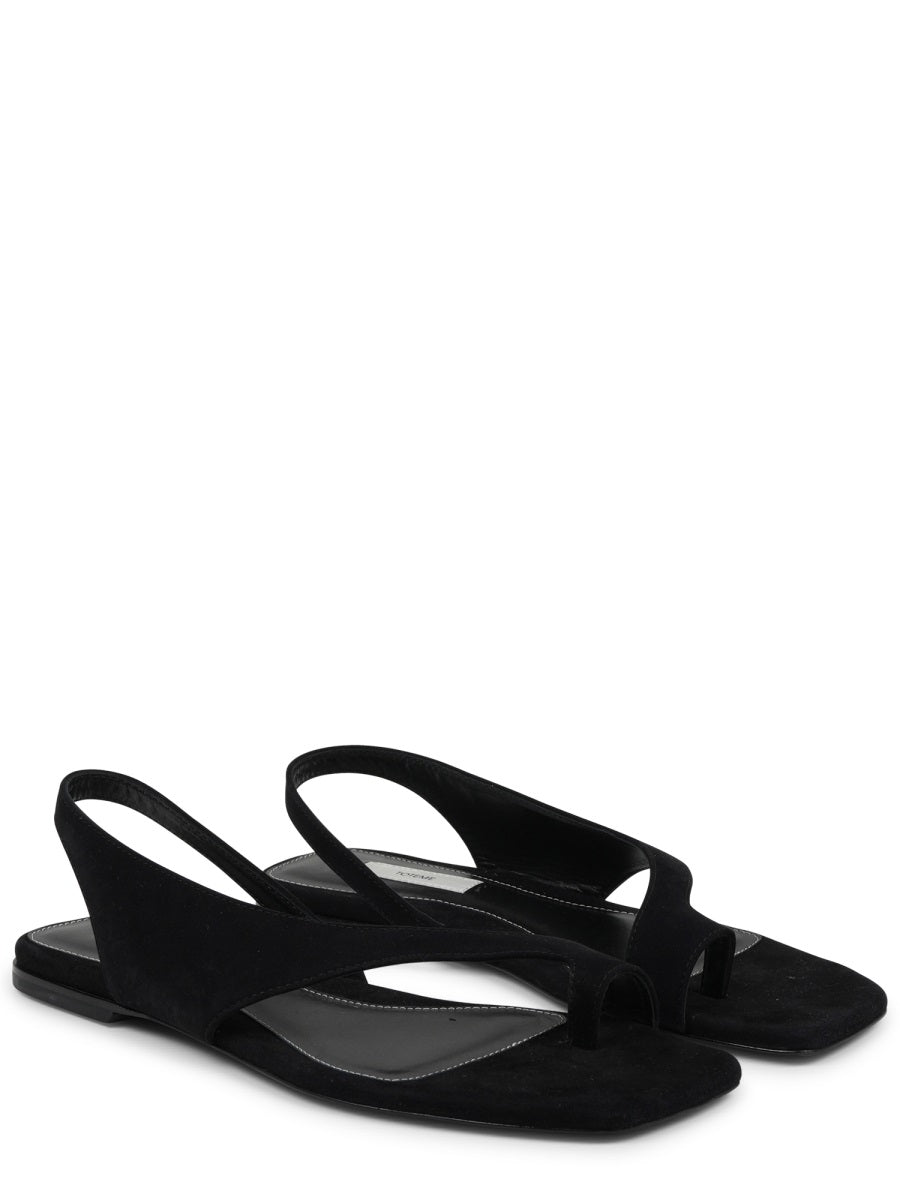 Toteme Women Suede Sandal TOTEME