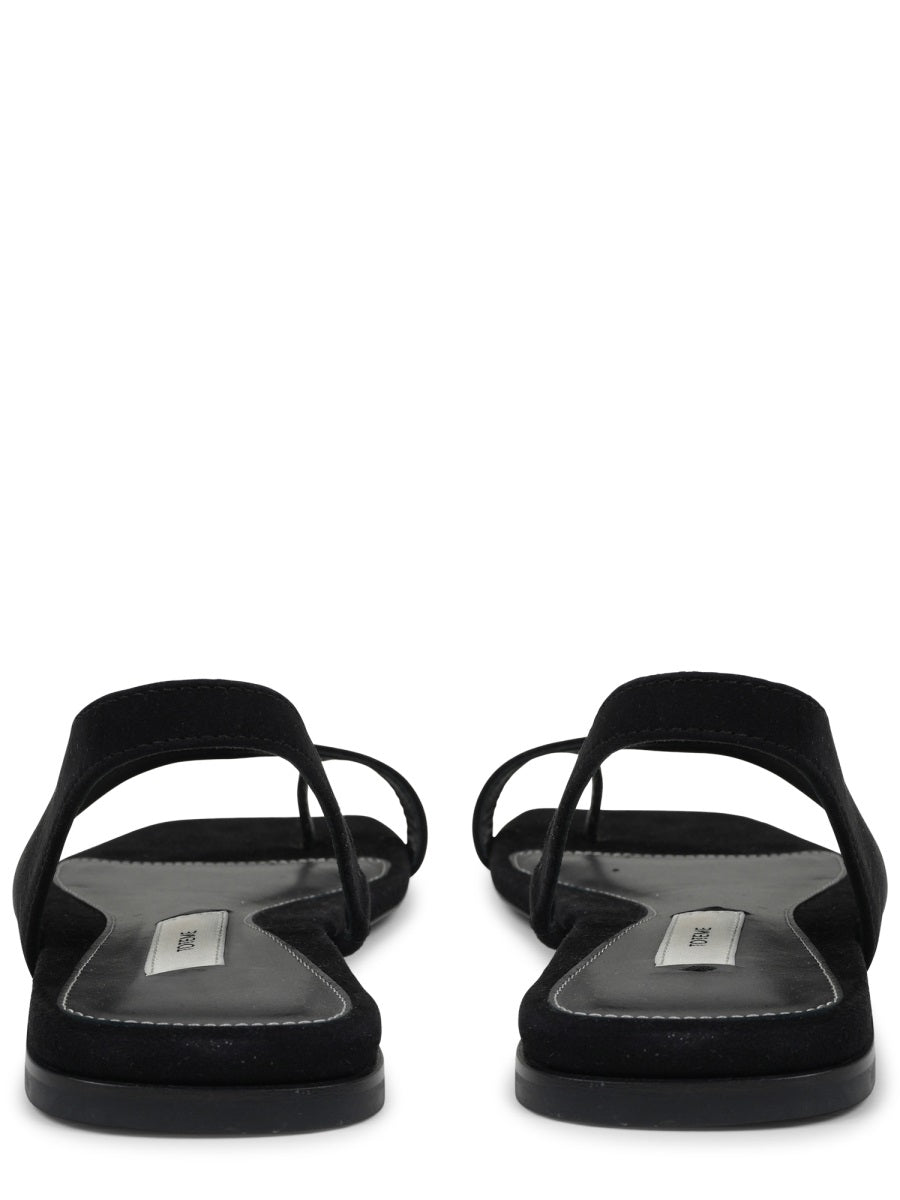 Toteme Women Suede Sandal TOTEME