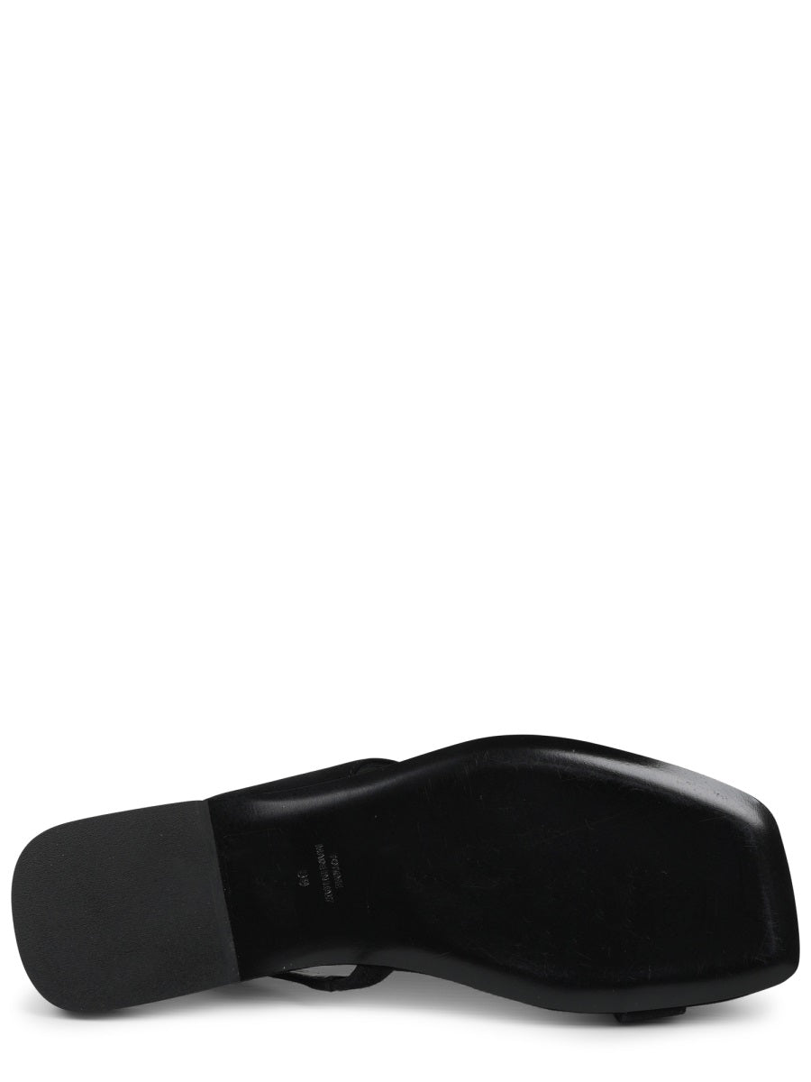 Toteme Women Suede Sandal TOTEME