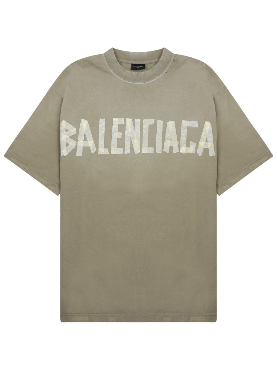 Balenciaga Women "Tape Type" T-Shirt BALENCIAGA