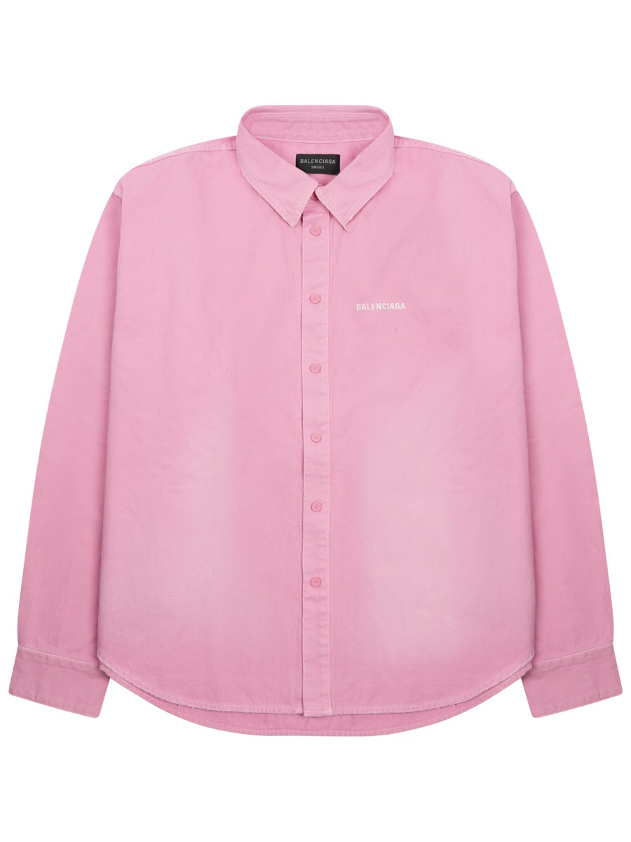 Balenciaga Women Shirt With Logo BALENCIAGA