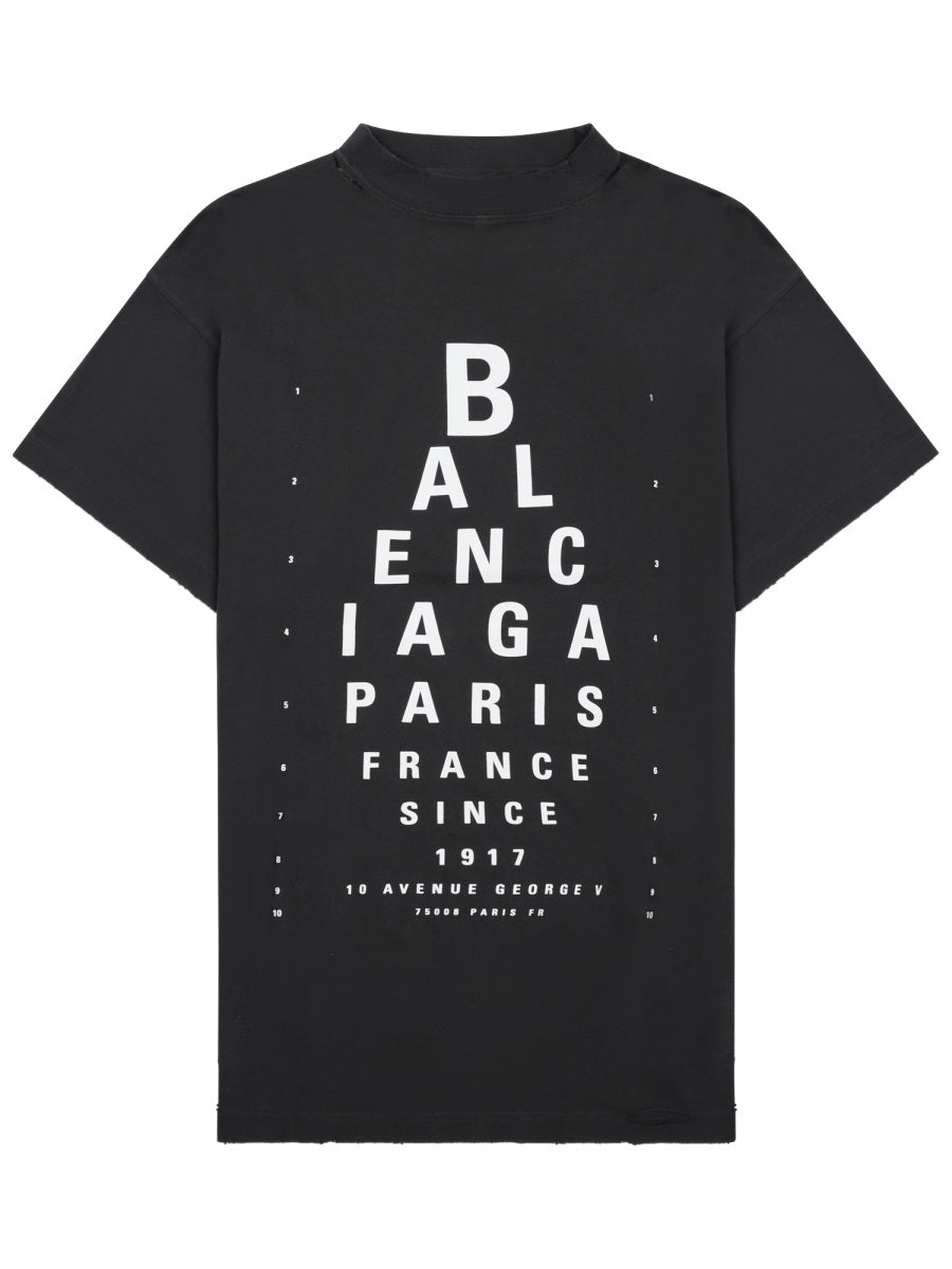 Balenciaga Women T-Shirt With Print BALENCIAGA