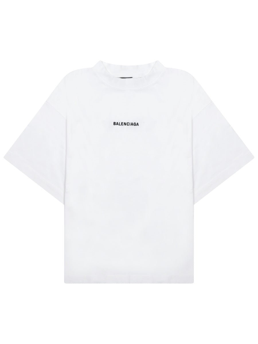 Balenciaga Women T-Shirt With Logo BALENCIAGA