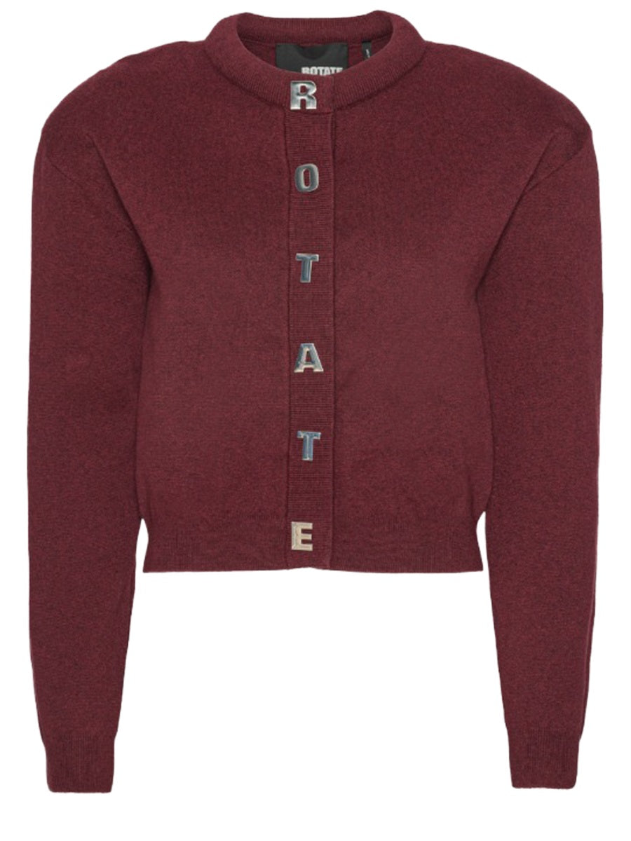 Rotate Women Cardigan With Letters ROTATE