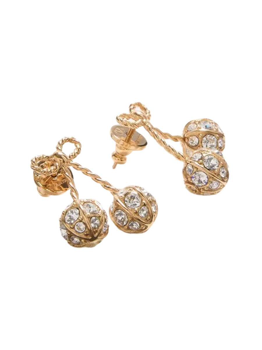Valentino Garavani Women "Cherryfic" Earrings With Rhinestones VALENTINO GARAVANI