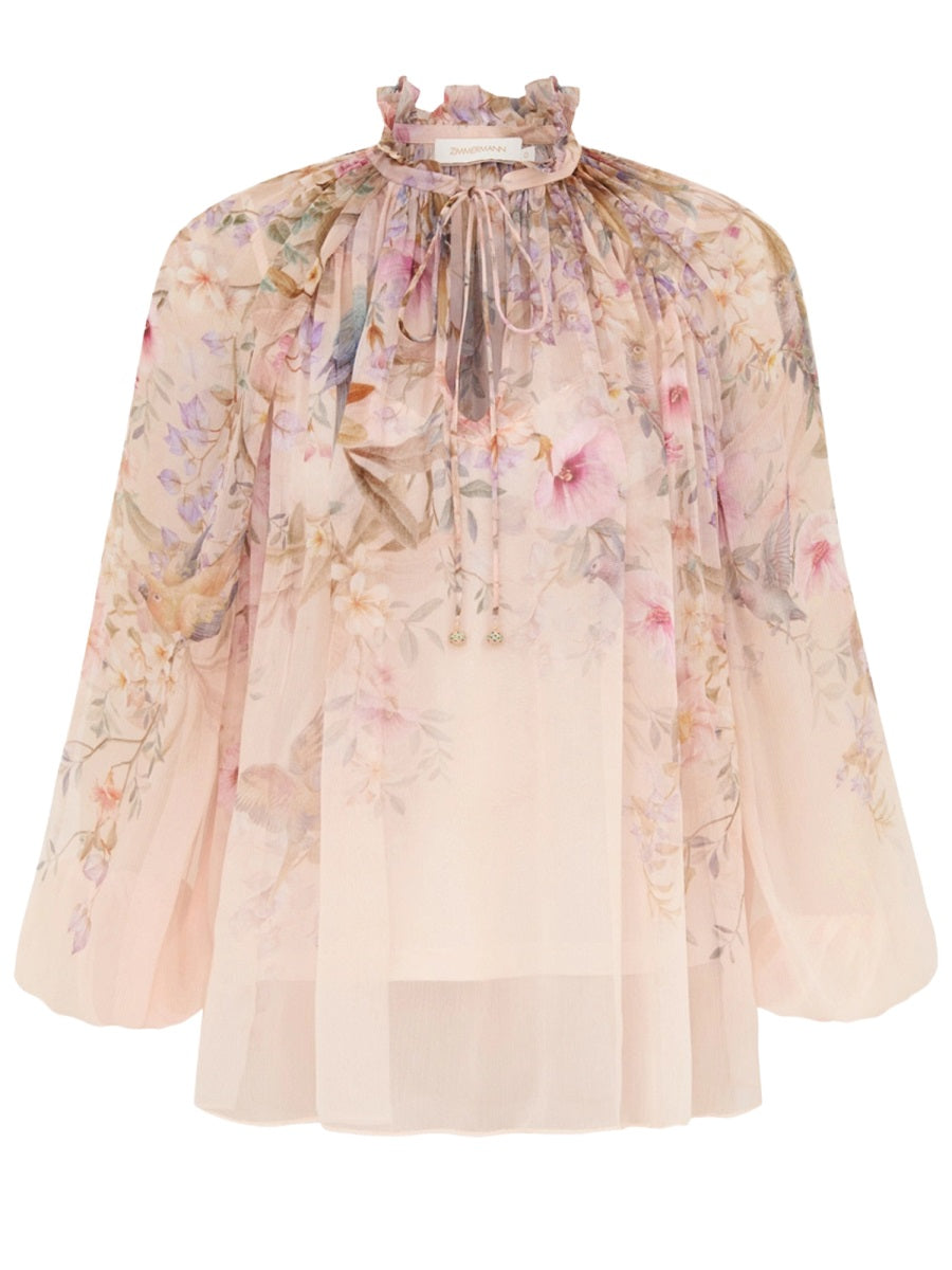 Zimmermann Women "Billow Rebellion" Blouse ZIMMERMANN